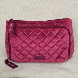 Vera Bradley Quilted Majestic Magenta Clutch Compact Organizer